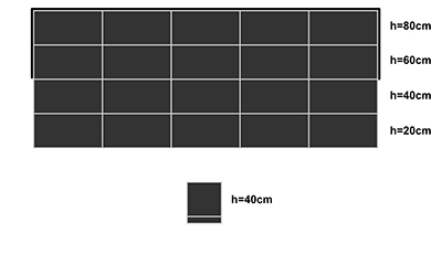 Podiumset voor koor & dirigent (10x4m) huren