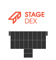 StageDex podiumconstructie huren, Podiumset 